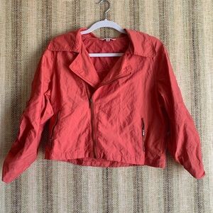 CAbi Jacket Coat Women Size Medium Salmon Colored Fashion Clothing Zipped